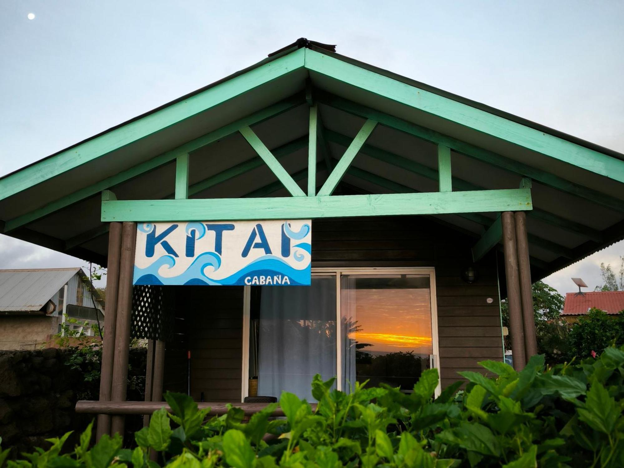 Cabanas Kitai Hanga Roa Bagian luar foto
