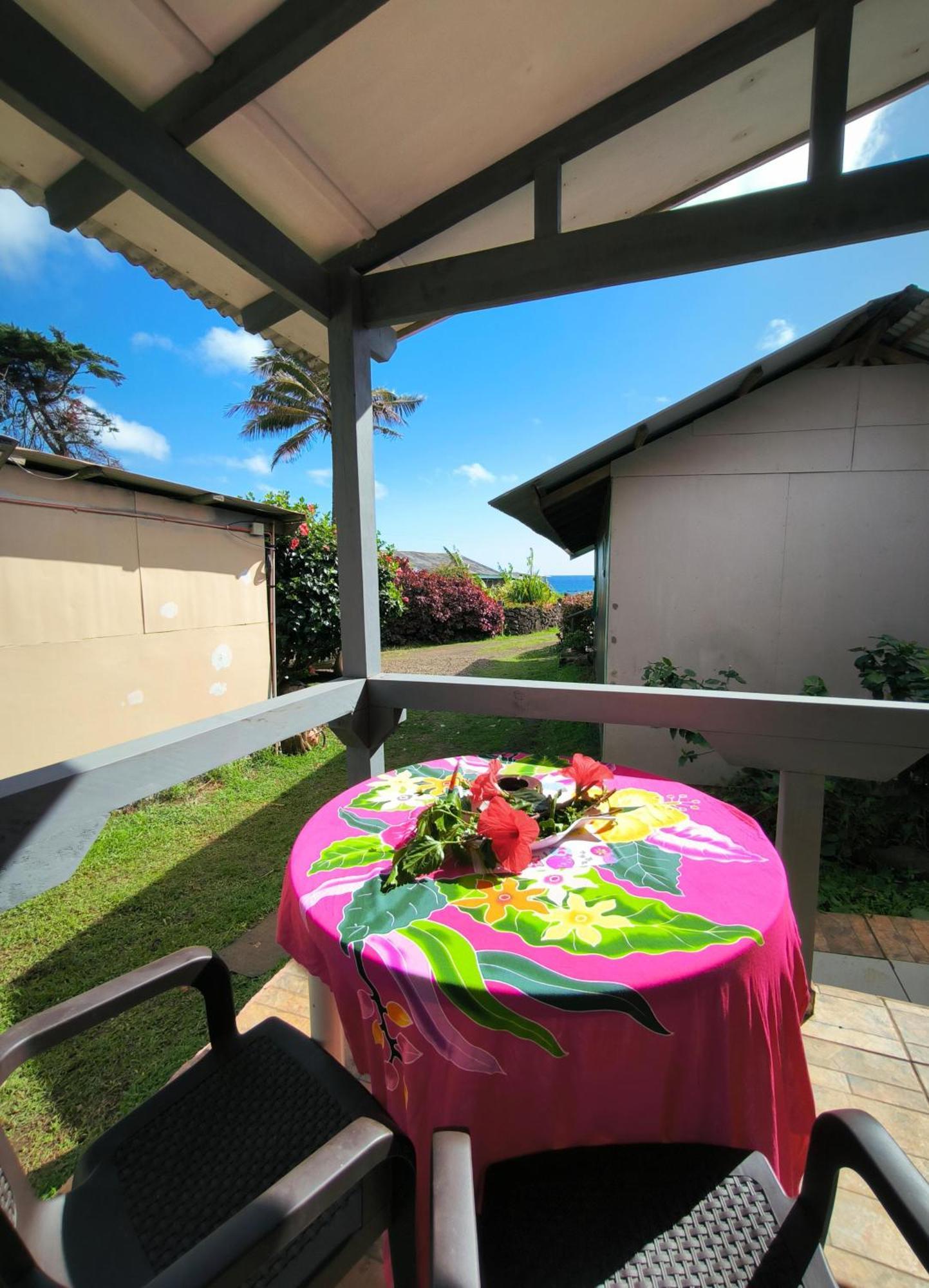 Cabanas Kitai Hanga Roa Bagian luar foto
