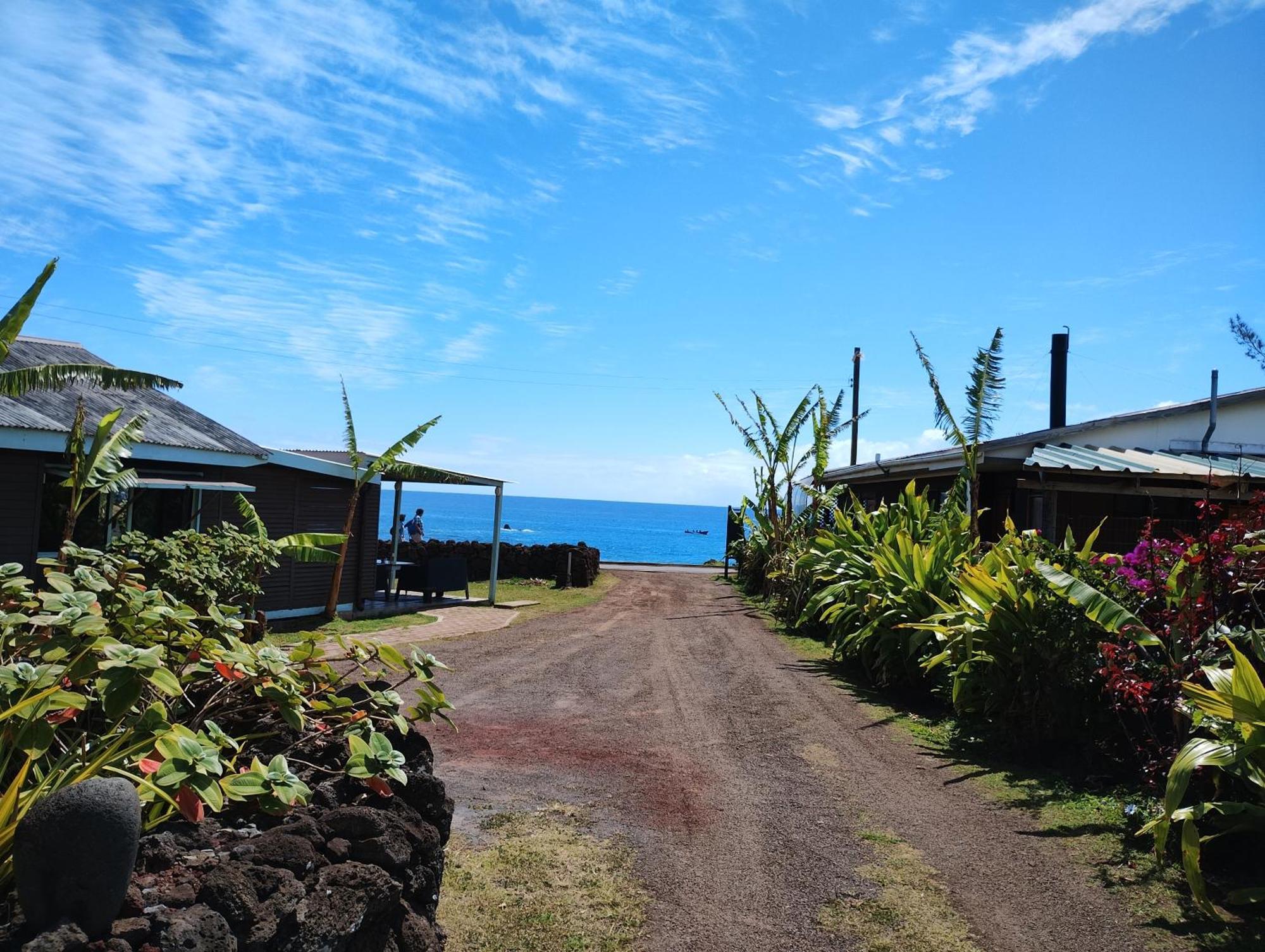 Cabanas Kitai Hanga Roa Bagian luar foto
