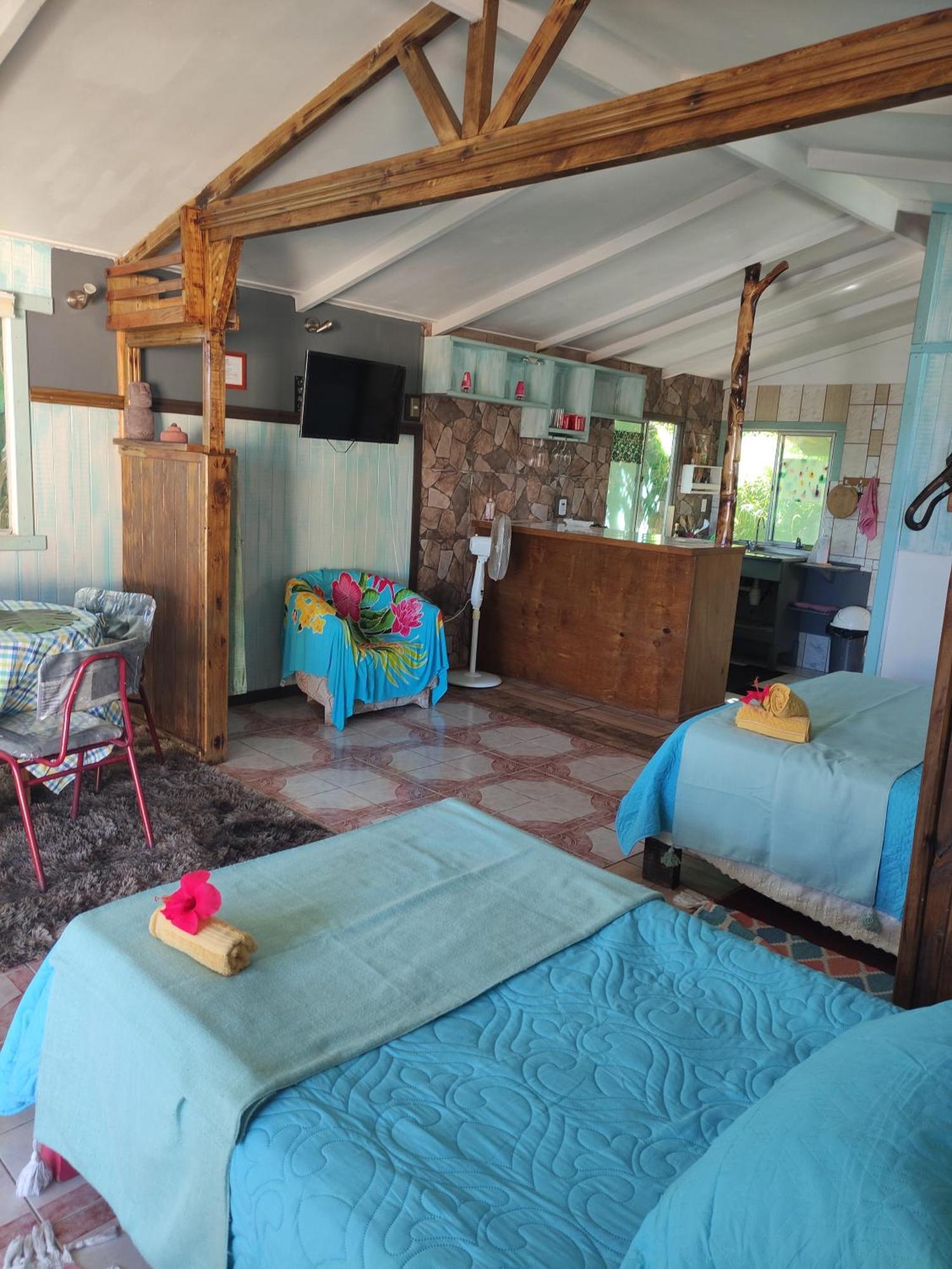 Cabanas Kitai Hanga Roa Bagian luar foto